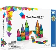 MAGNA-TILES Classic 100-Piece Magnetic Construction Set