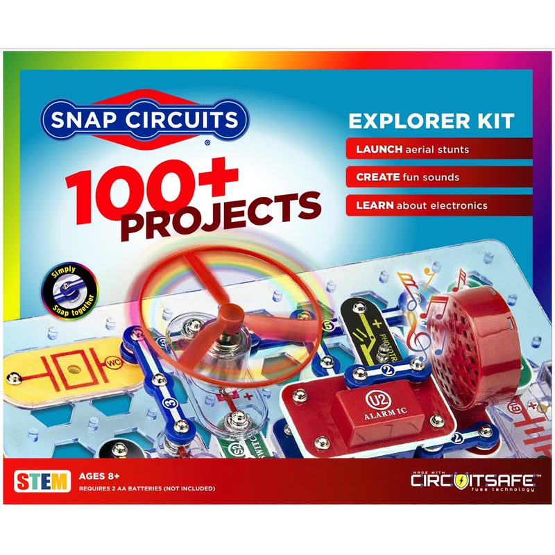 Snap Circuits Jr. SC-100 Electronics Exploration Kit